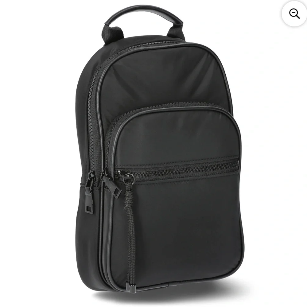 No Boundaries Women’s Black Hands Free Sling Bag Backpack NWOT